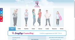 Desktop Screenshot of everydaycounselling.com